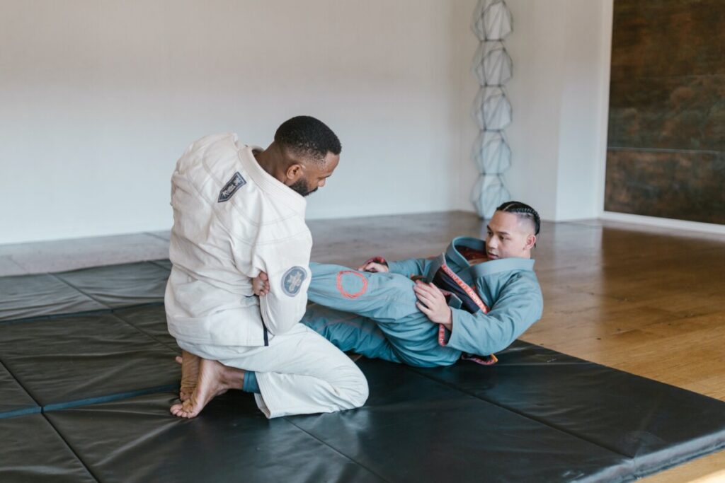 En fodlås teknik, der viser hvordan BJJ kan være farligt